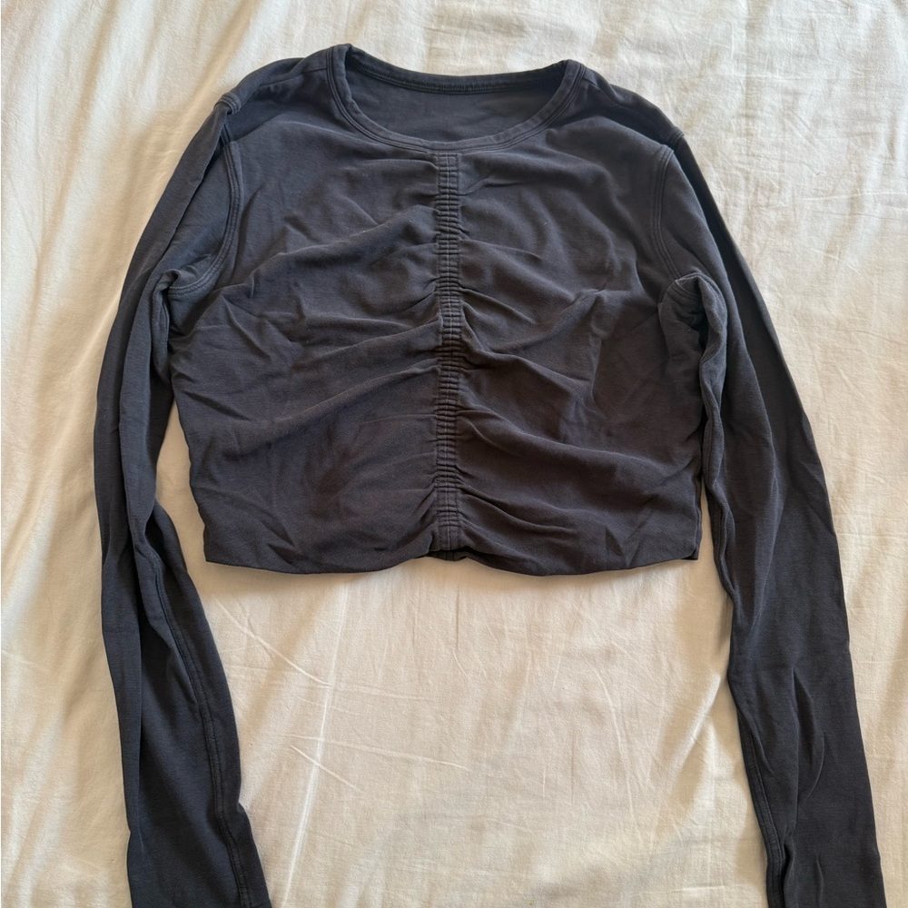 lululemon athletica cropped Long Sleeve Top